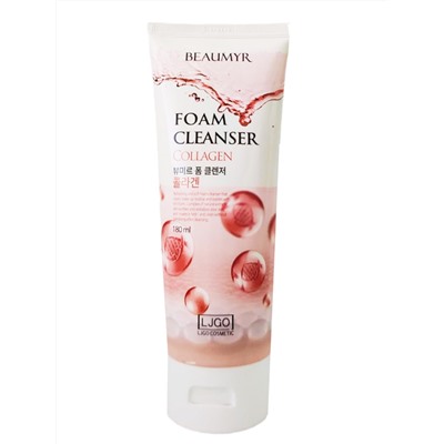 BEAUMYR Пенка для умывания с коллагеном / Collagen Foam Cleansing, 180 мл
