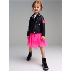 Куртка из экокожи для девочки