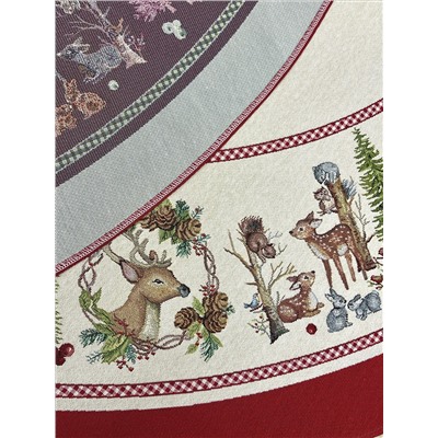 Время сказочных затей Юбка для елки круг д165 см 2415521 б/л