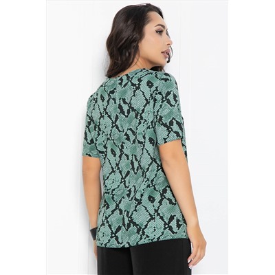 Блуза Алита (зеленая) Б12378-25