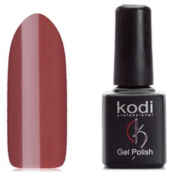 Kodi Гель-лак №096, молочный шоколад, без блесток и перламутра, плотный, 8 мл