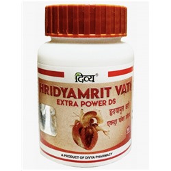 Хридьямрит вати , HRIDYAMRIT VATI Extra Power Divya DS , 80 таб