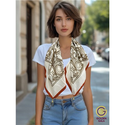 Платок на шею с украшением Артикул 2455/29