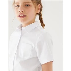 2pk Girls' Non-Iron School Shirts (2-18 Yrs)