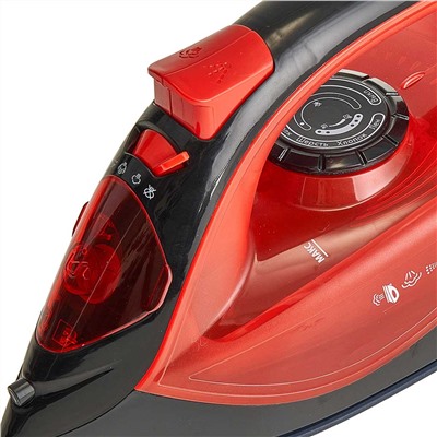 Утюг электрический 2200 Вт DELTA DL-756 черный с красным