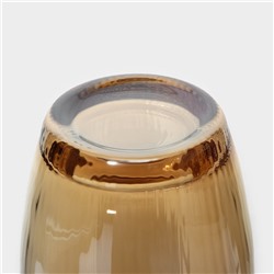 Стаканы Magistro «Иллюзия», 475 мл, 8×15 см, набор 6 шт., стекло, золотистые