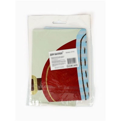 Воздушный шар фольгированный 3D 35" «Лошадка», кремовый, сатин