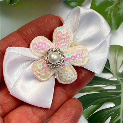 Резинка-бант на эластичной резинке 12 шт Арт 9