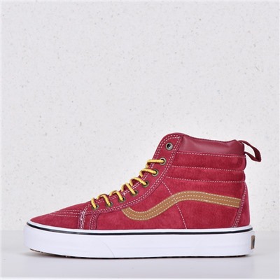 Кеды Vans Red c мехом арт w110-7