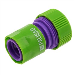 Соединитель пластмассовый, быстросъемный для шланга 3/4 Palisad