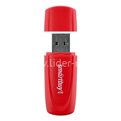 USB Flash 4GB SmartBuy Scout красный 2.0