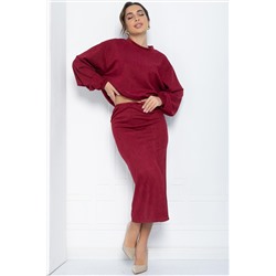 Костюм Мендес (бордовый) К12047