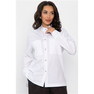 Рубашка хлопковая Асгарда (белая) Б14567-31М