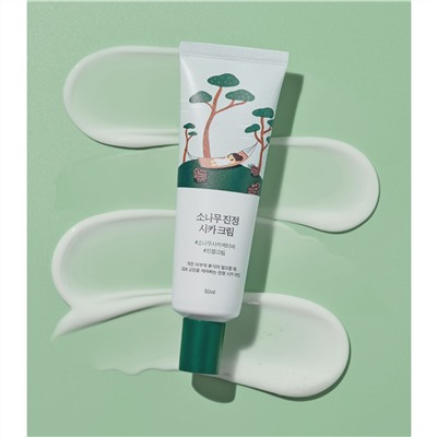 ROUND LAB Крем для проблемной кожи лица с экстрактами сосны и центеллы / Pine Calming Cica Cream, 50 мл
