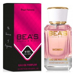 Beas W551 Lancome La Vie Est Belle Women edp 25 ml, Парфюм женский Beas W551 создан по мотивам аромата Lancome La Vie Est Belle