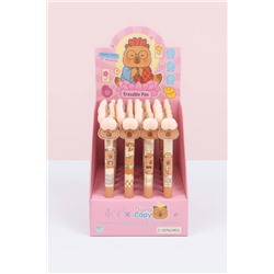 Ручка-мялка пиши-стирай "Capybara", шоубокс 24 шт.