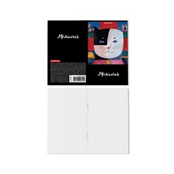 Записная книга на скобе ErichKrause® Мяулевич, 112х181 мм, 32 листа, в точку