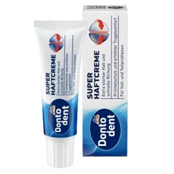 Dontodent Haftcreme extra stark, Донтодент крем для фиксации зубных протезов, 40г