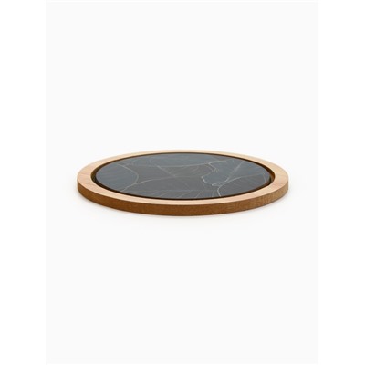 Блюдо с крышкой «Листья», 15 см, пластик