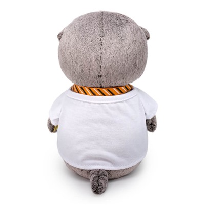 Мягкая игрушка "Кот Басик BABY с фотоаппаратом" (20 см)