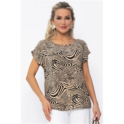 Блуза Покоряя сердца (зебра) Б13539-1М