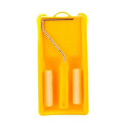 Малярный набор для работ с лаками: кювета 150 мм х 290 мм и мини-валик 110 мм Сибртех