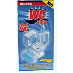 REINEX Таблетки для сливного бачка унитаза Fresh WC-Tabs 16*25гр.