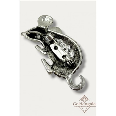 Брошь-кулон "Мышонок" БР2 модель БРО/28