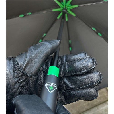 G844-01 Black (Черный) Зонт мужской трость автомат Fulton