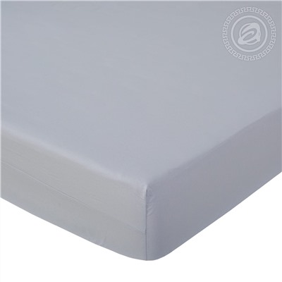 Простыня на резинке из поплина Платина Арт Дизайн