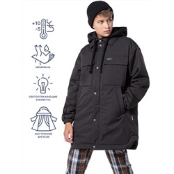 Куртка утепленная для мальчика NIKASTYLE 4м5124 черный д24 Nikastyle