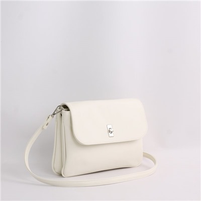 Сумка 356 гладкий белый АКЦИЯ