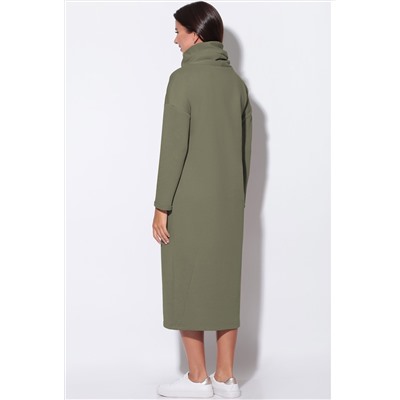 Платье Lenata 11156 хаки