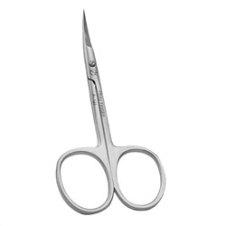Frau Finger Ножницы маникюрные для кутикулы изогнутые / Classic FS-131DP, матовые, ручная заточка, 10 см