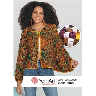Каталоги цветов Yarnart 2021-2024