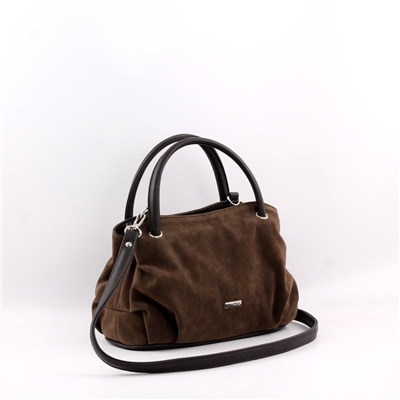 Сумка 278 эко-замша шоколад ХИТ продаж