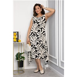 Сарафан Лада (черно-белый) П13689-21М