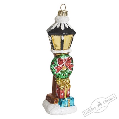 Старинный фонарь (стекло) 4,5х4,5х14,5 см