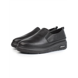 03-5319 BLACK Полуботинки женские (натуральная кожа)