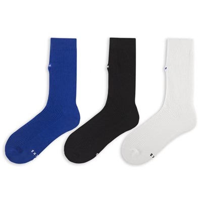 Design embroidery, sports cotton knee socks for men and women, South Korea, with embroidery, internet celebrity