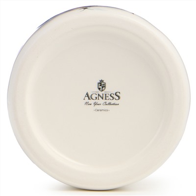 БАНКА AGNESS "С НОВЫМ ГОДОМ!" 10*14 СМ 500 МЛ (КОР=24ШТ.)