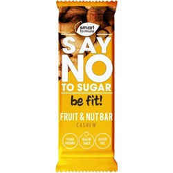 Батончик Smart Formula фруктово-ореховый батончик Cashew 40г (упаковка 15 шт) /КДВ