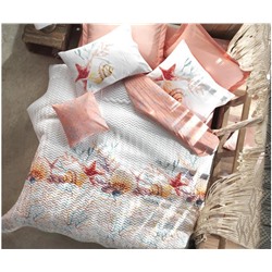 1 сп. 4-х Сезонный КПБ со Стеганным Пододеяльником Ranforce Complete Set MARITIME cotton box