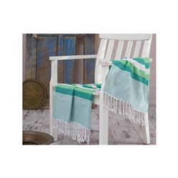 Пештемаль с Бахромой 100x180 см Pamukkale Yeşil