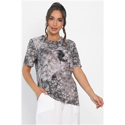 Блуза Вечерний свет (серая) Б14005-25М