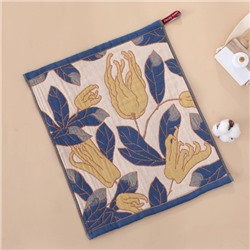 Zhiyang towel Korean Buddha jacquard four-layer cotton gauze large square towel wipe hand towel kitchen towel factory price wholesale