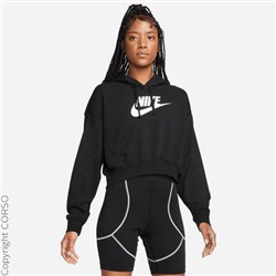 Club Fleece Womens Cropped Hoodie