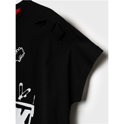 Комплект для девочки: футболка, шорты