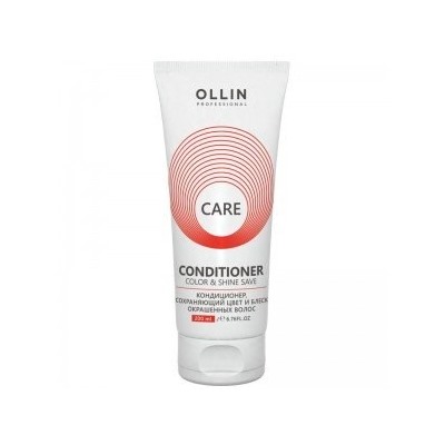 OLLIN CARE Кондиционер, сохраняющий цвет и блеск окраш волос 200мл