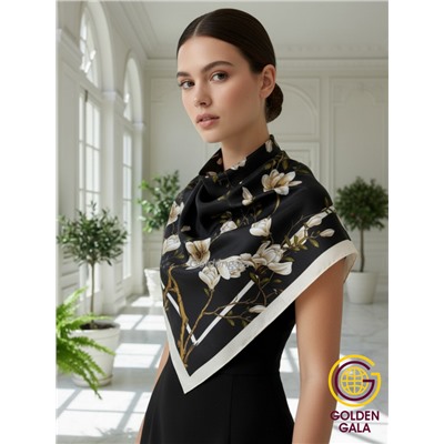 Платок шелковый Люкс "Миледи" Арт 2427/49